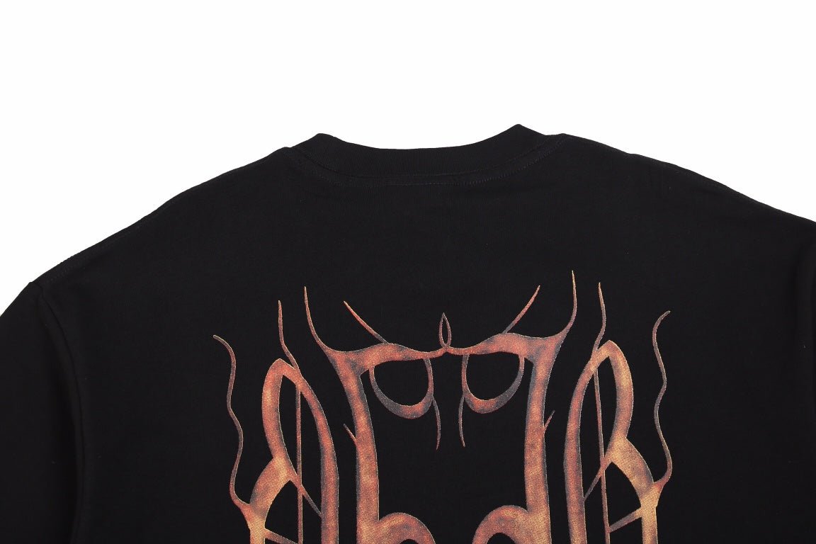 BALENCIAGA DOUBLE B LOGO T-SHIRT BLACK - Phantom Kicks
