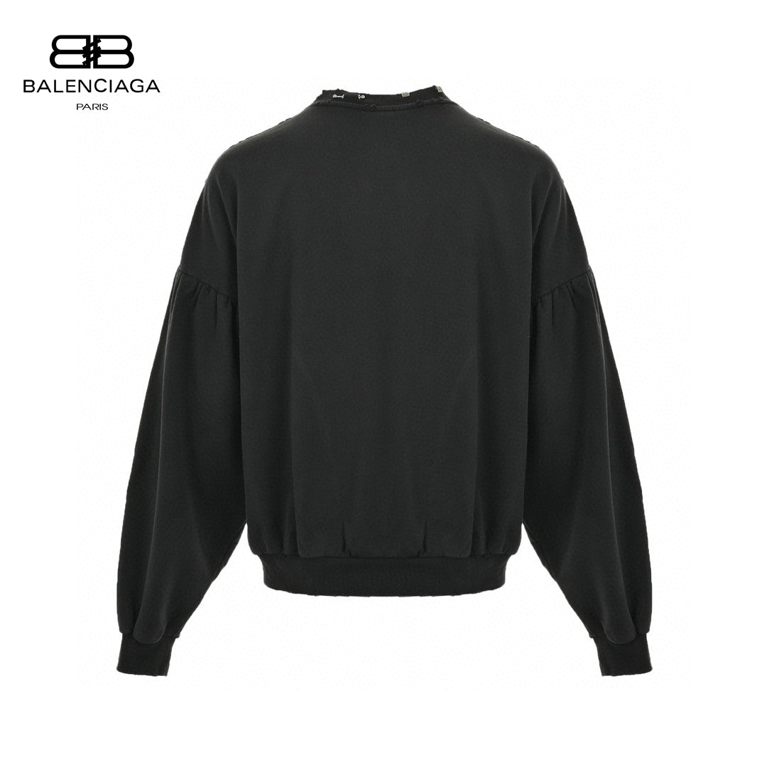 Balenciaga Embellished Collar Sweatshirt - Phantom Kicks