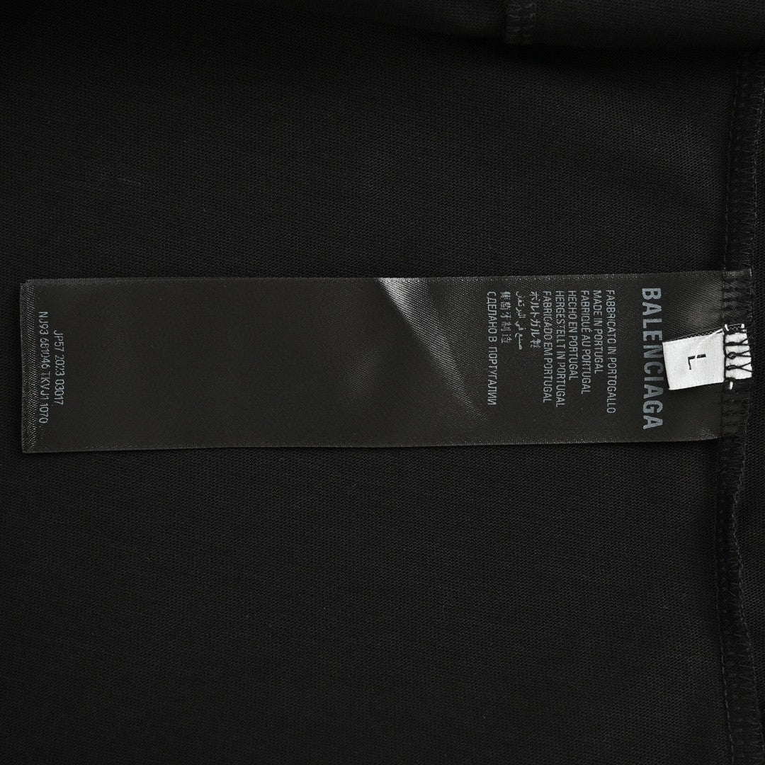 Balenciaga Est. 1917 Crest T-Shirt (Black) - Phantom Kicks
