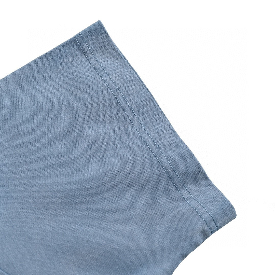 Balenciaga Flame Logo T-Shirt (Blue) - Phantom Kicks