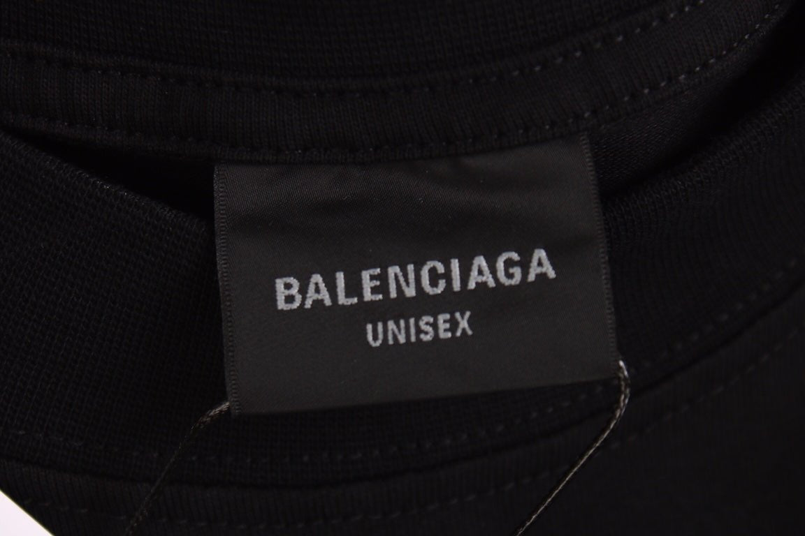 BALENCIAGA GOTHIC LOGO T-SHIRT BLACK - Phantom Kicks
