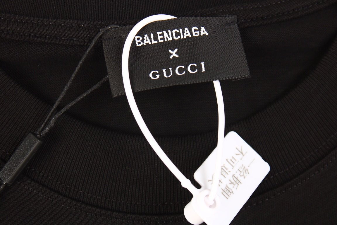 Balenciaga Gothic Logo T-Shirt - Phantom Kicks