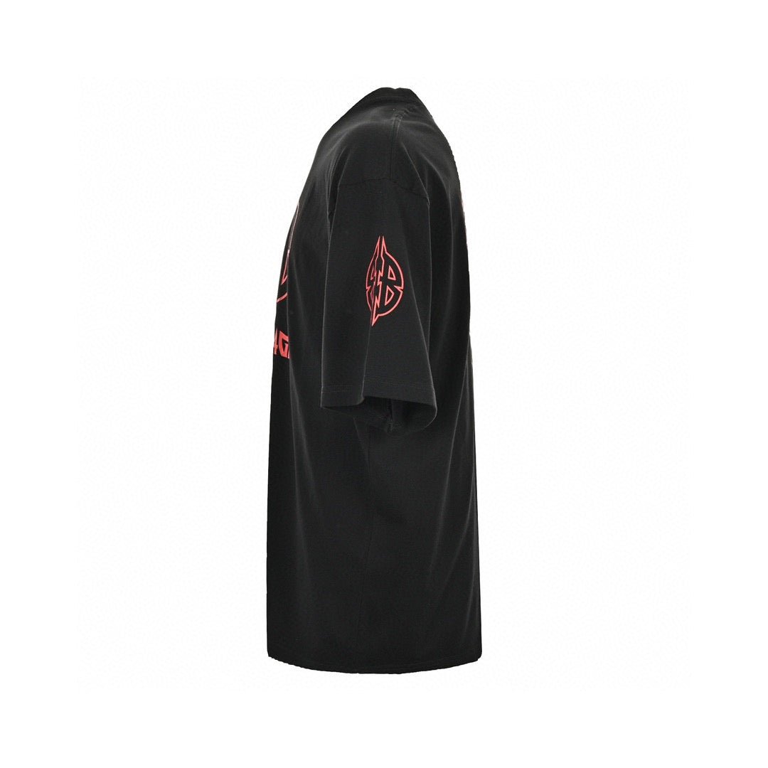 Balenciaga Gothic Logo T-Shirt (Black) - Phantom Kicks