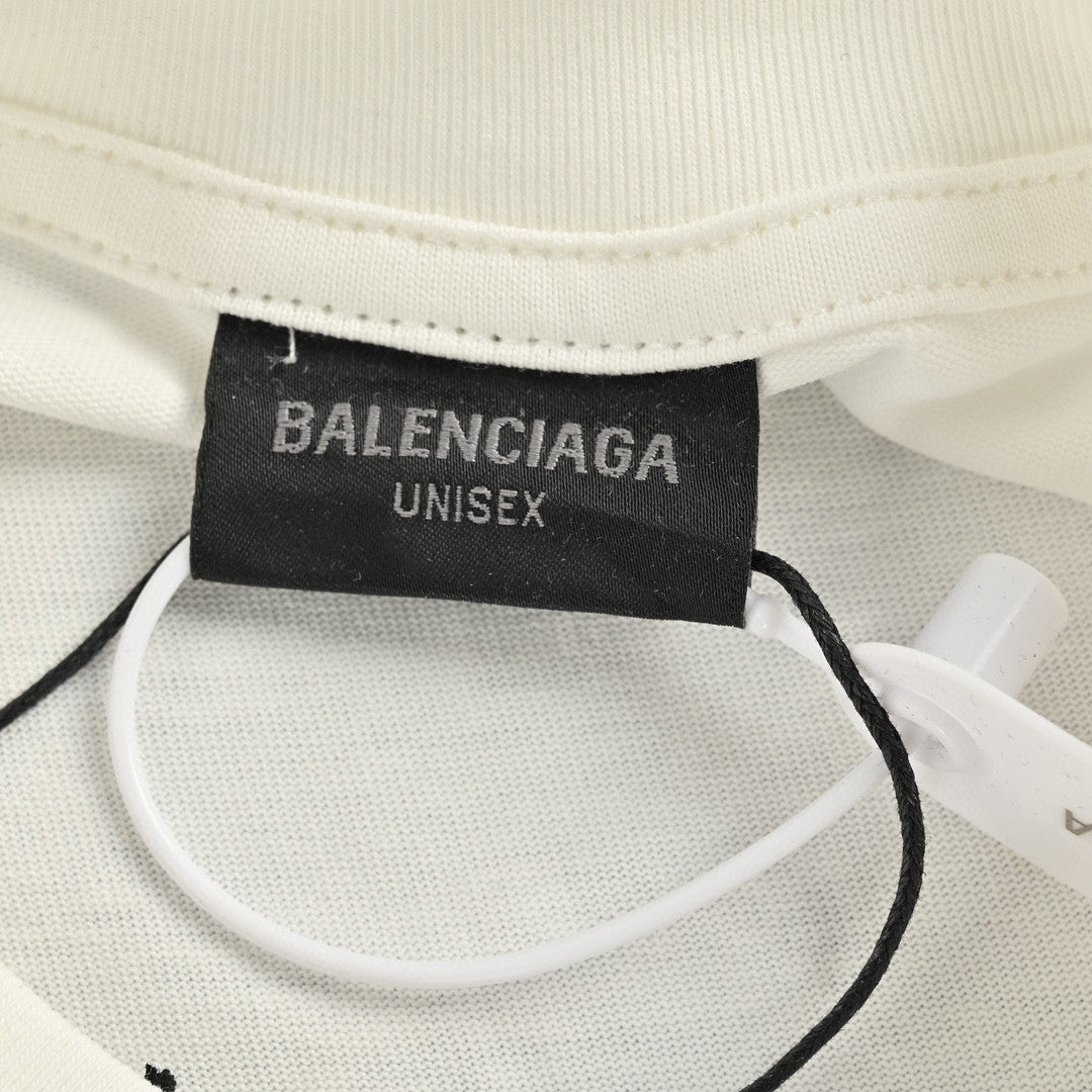 Balenciaga Gradient Logo T-Shirt - Phantom Kicks