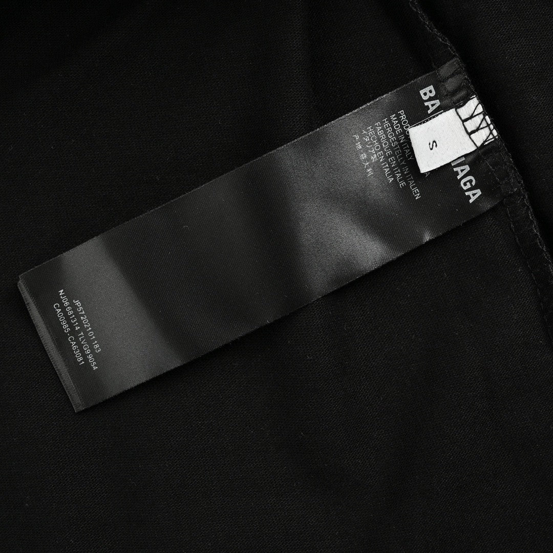 Balenciaga Gradient Logo T-Shirt (Black) - Phantom Kicks