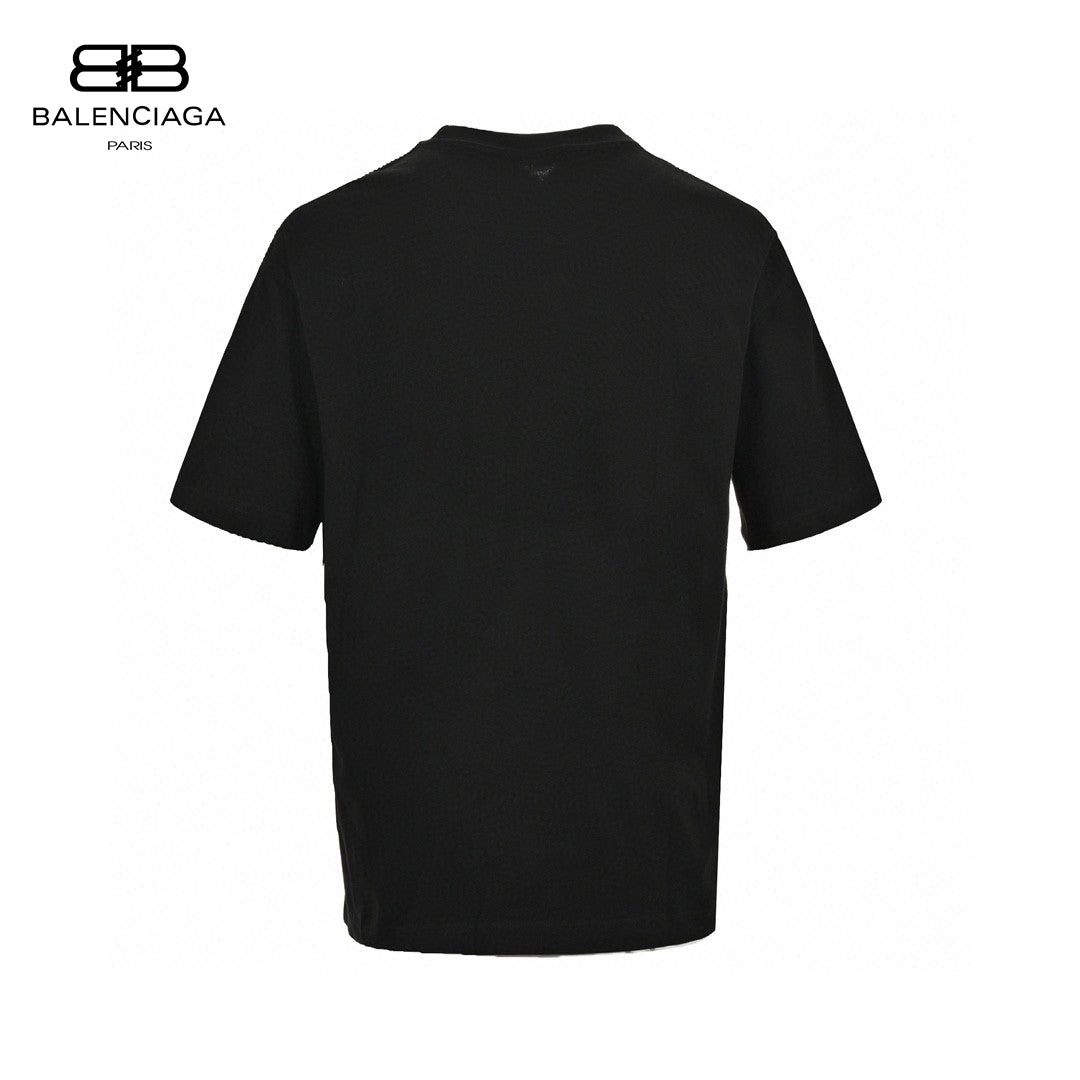 Balenciaga Gradient Logo T-Shirt (Black) - Phantom Kicks
