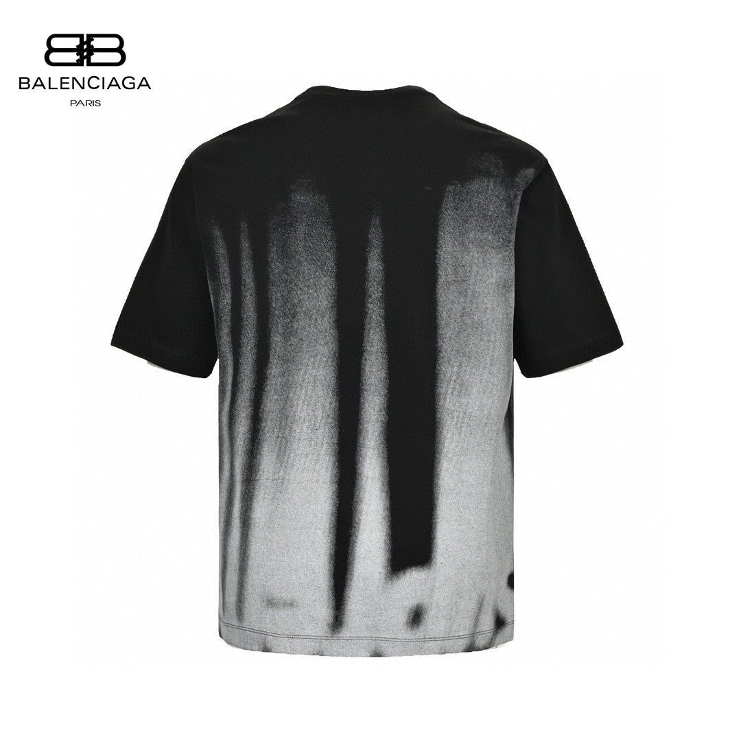 Balenciaga Gradient Stripe Black T-Shirt - Phantom Kicks