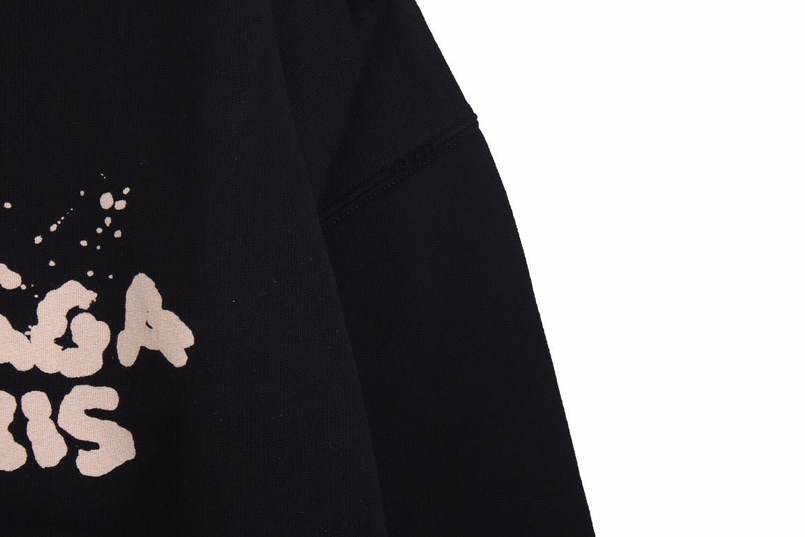 BALENCIAGA GRAFFITI LOGO HOODIE BLACK - Phantom Kicks