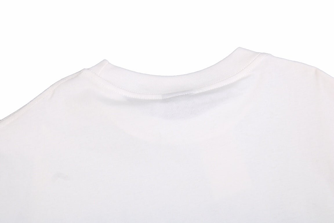 BALENCIAGA GRAFFITI LOGO T-SHIRT WHITE - Phantom Kicks