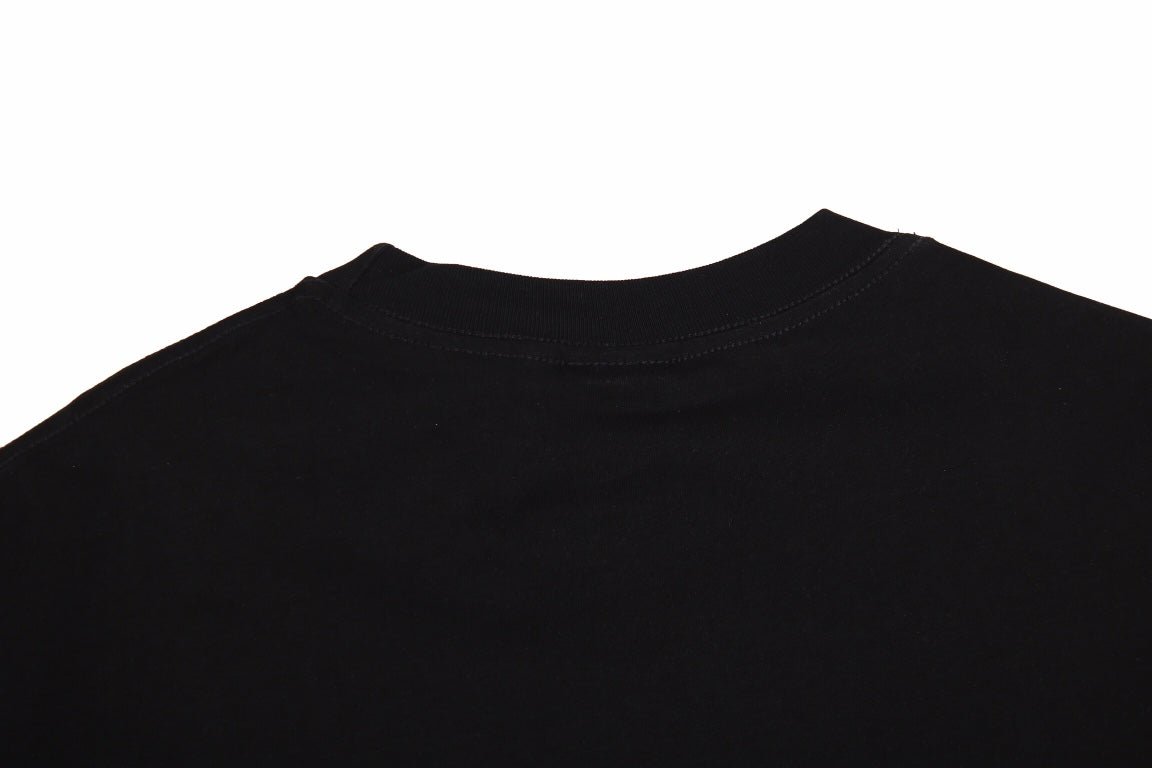 BALENCIAGA GRAFFITI LOGO T-SHIRT BLACK - Phantom Kicks