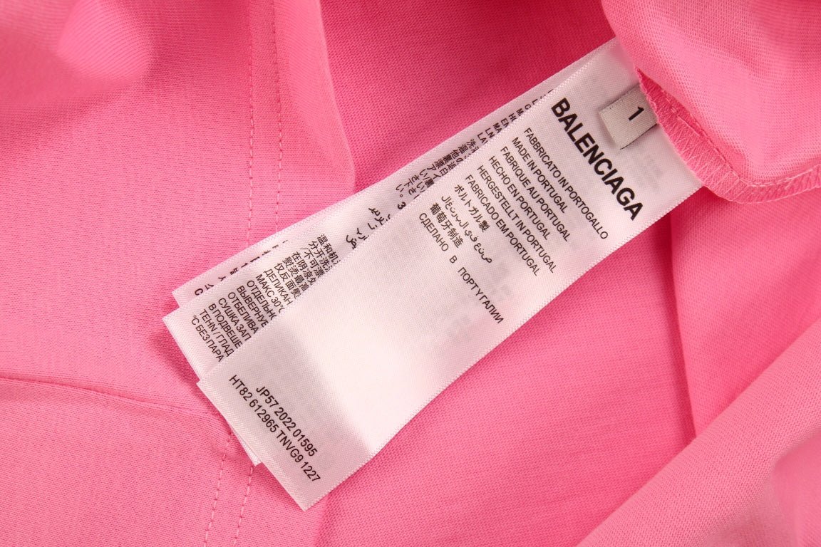 BALENCIAGA GRAFFITI T-SHIRT PINK - Phantom Kicks