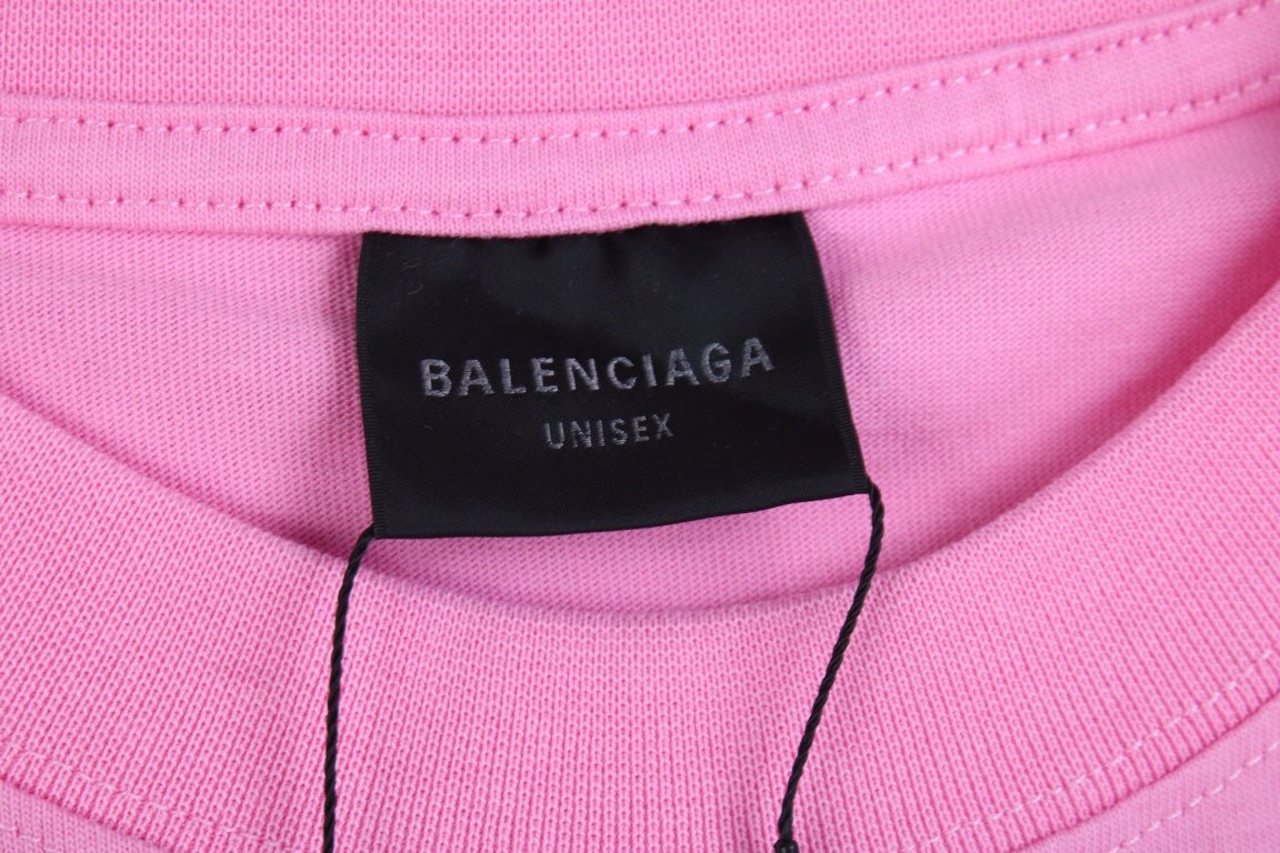 BALENCIAGA GRAFFITI T-SHIRT PINK - Phantom Kicks