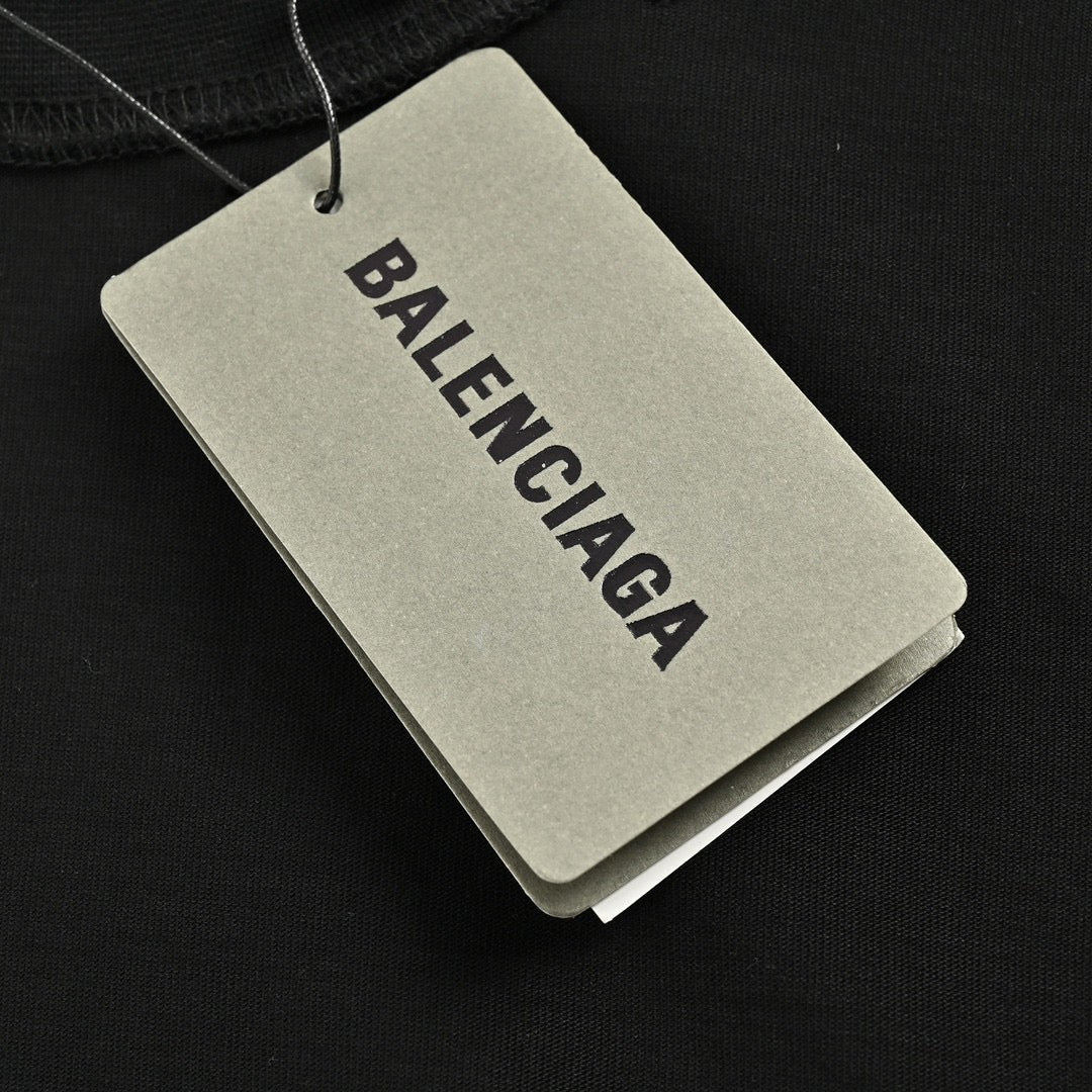 Balenciaga Graphic Black T-Shirt - Phantom Kicks