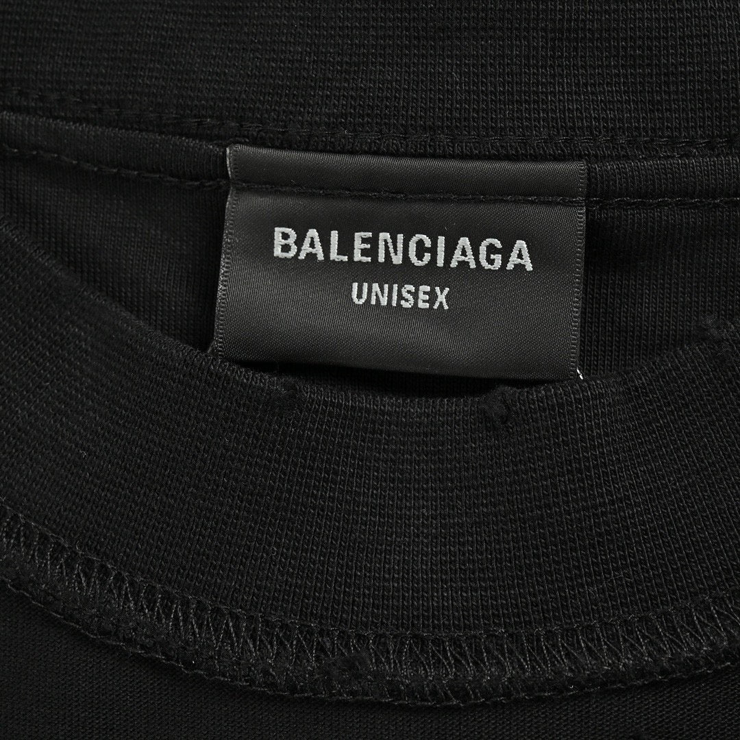 Balenciaga Graphic Black T-Shirt - Phantom Kicks