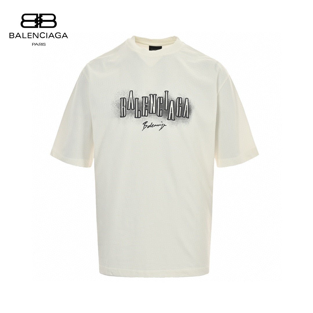 Balenciaga Graphic Logo T-Shirt - Phantom Kicks