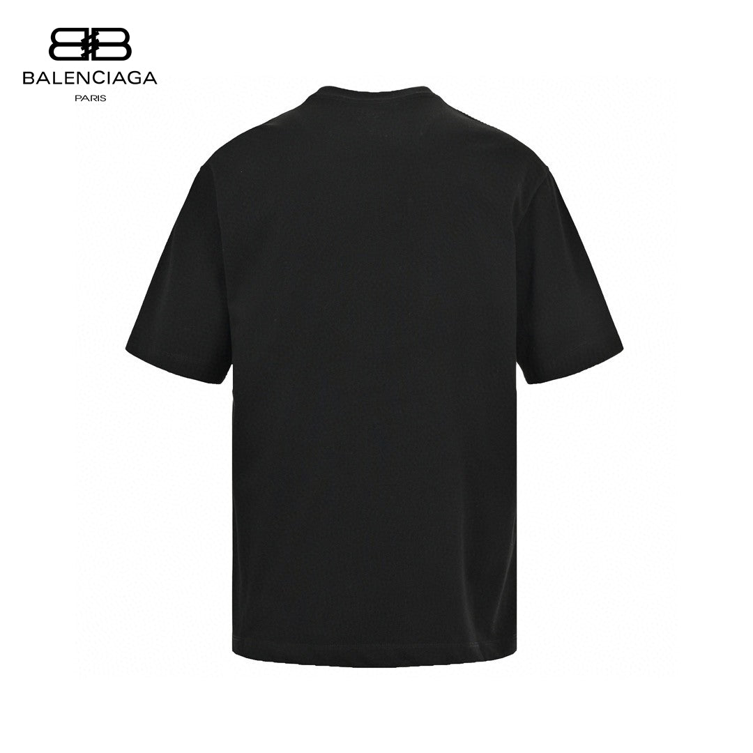 Balenciaga Graphic Logo T-Shirt (Black) - Phantom Kicks