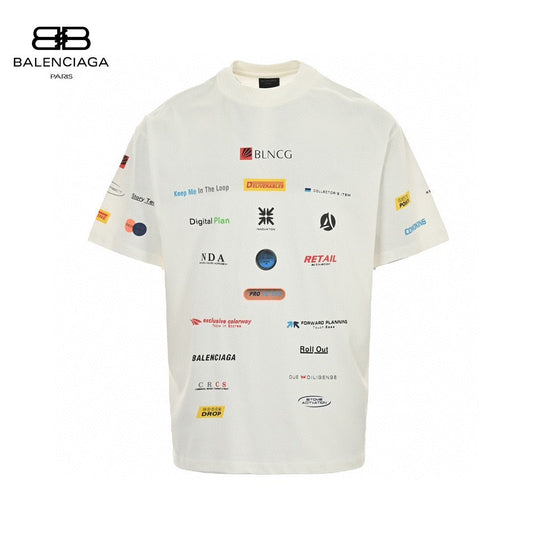 Balenciaga Graphic Print T-Shirt - Phantom Kicks