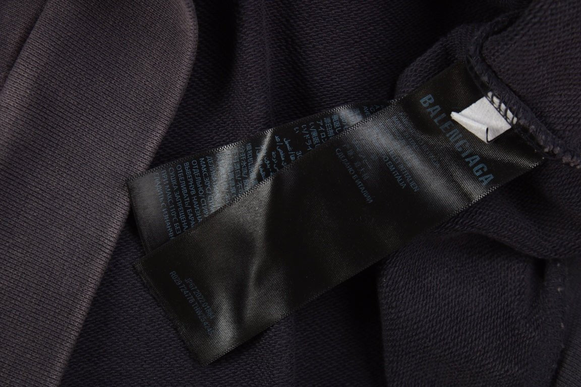 BALENCIAGA ZIP-UP HOODIE WASHED GREY - Phantom Kicks