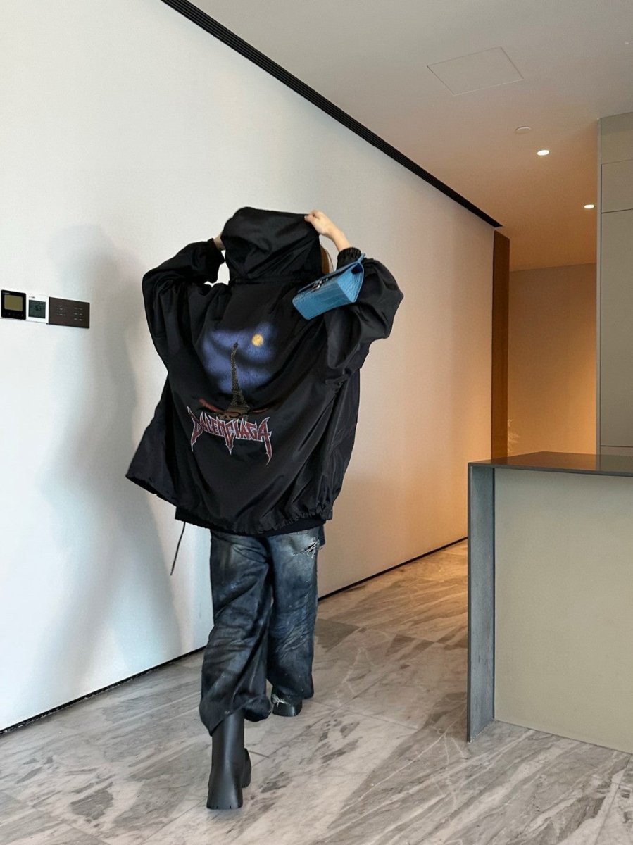 Balenciaga Hooded Windbreaker - Phantom Kicks
