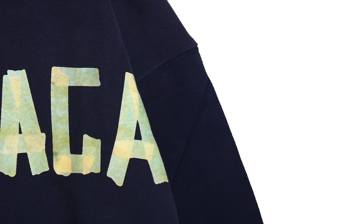 BALENCIAGA ALTERNATIVE LOGO HOODIE NAVY - Phantom Kicks
