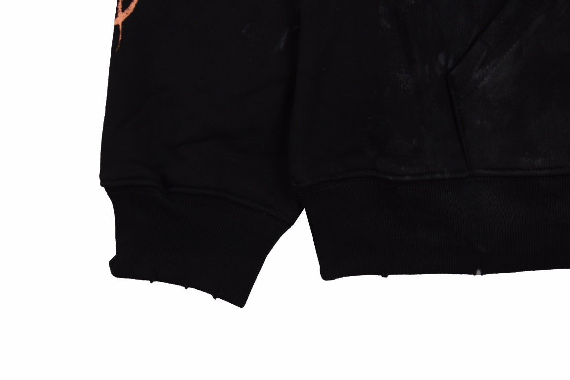 BALENCIAGA LOGO HOODIE BLACK - Phantom Kicks