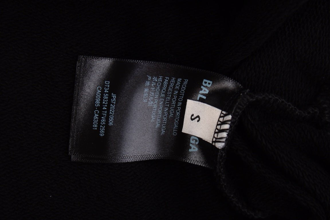 BALENCIAGA LOGO HOODIE BLACK - Phantom Kicks
