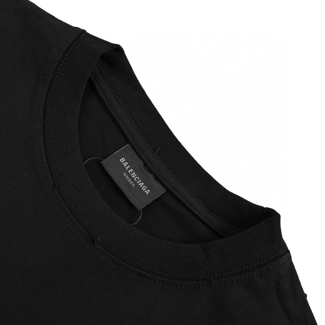 Balenciaga Je t'aime Black T-Shirt - Phantom Kicks