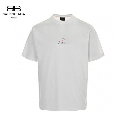 Balenciaga Je t'aime White T-Shirt - Phantom Kicks