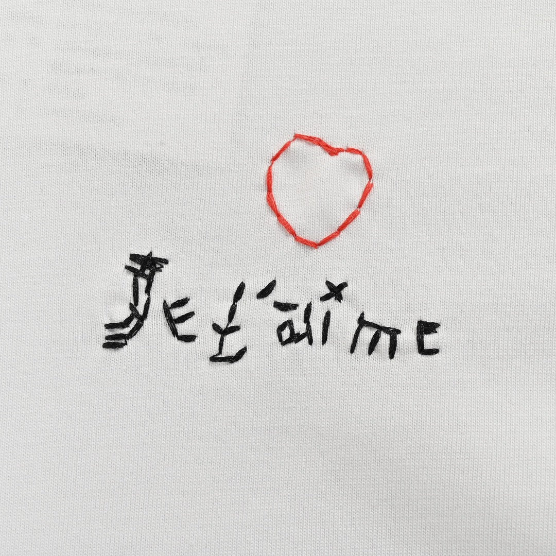 Balenciaga Je t'aime White T-Shirt - Phantom Kicks