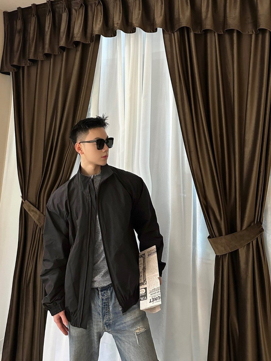 Balenciaga Lightweight Jacket - Black - Phantom Kicks