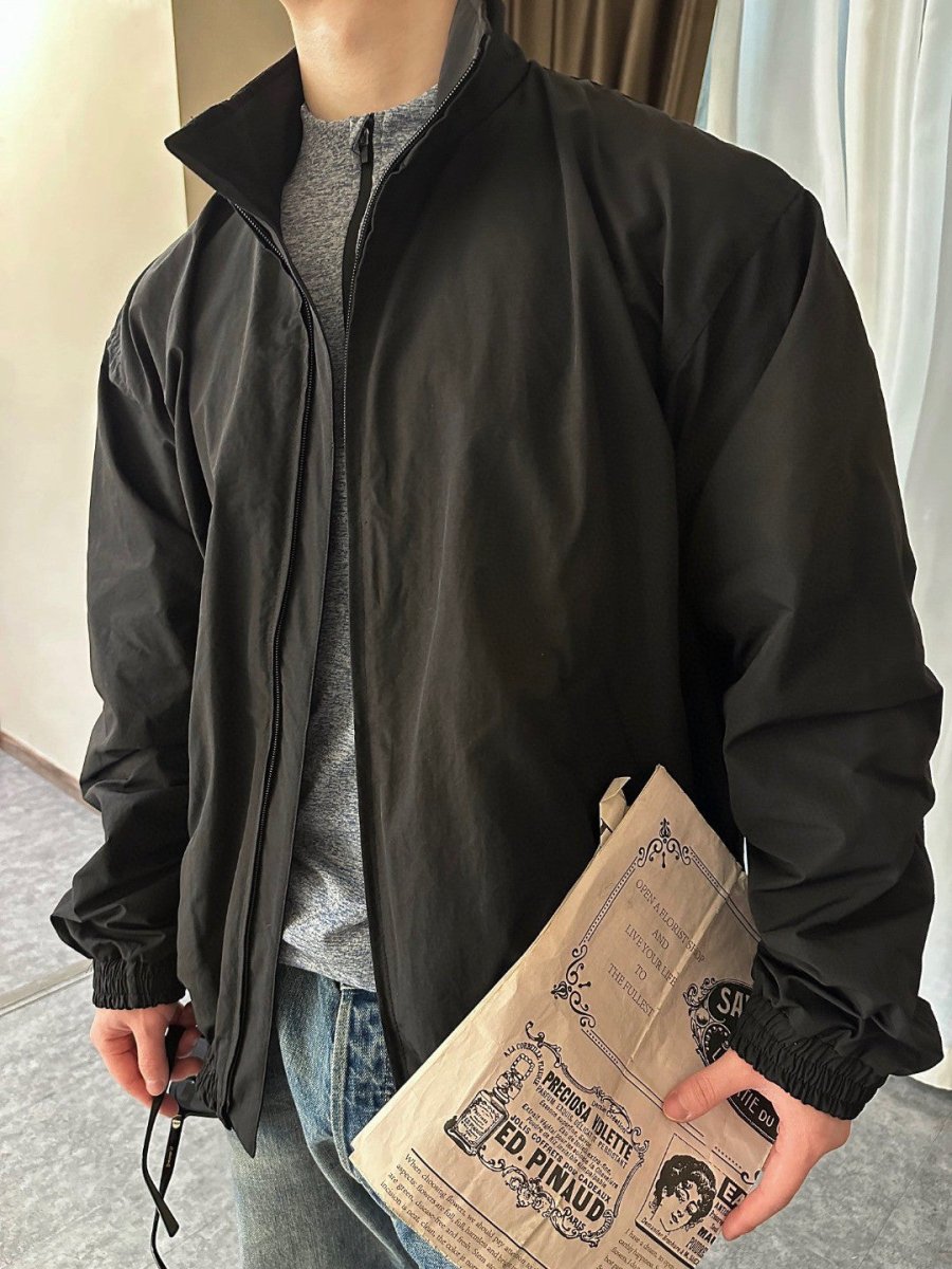 Balenciaga Lightweight Jacket - Black - Phantom Kicks