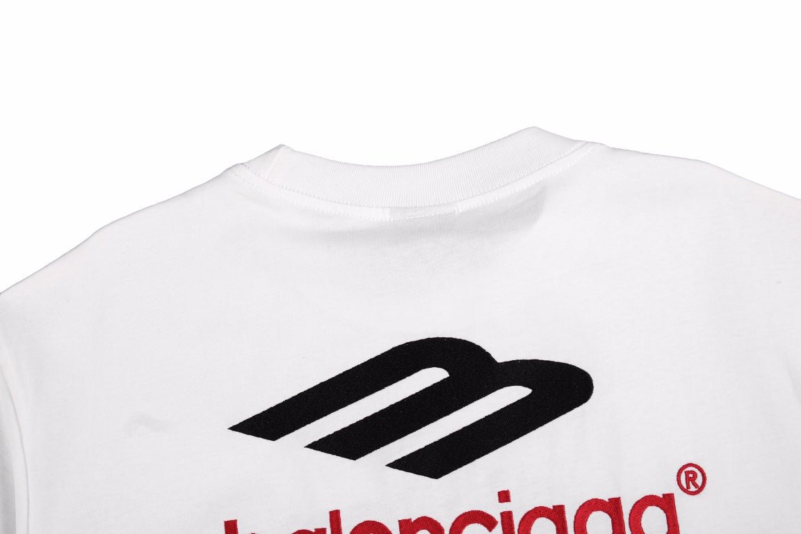 BALENCIAGA LOGO GRAPHIC T-SHIRT WHITE - Phantom Kicks