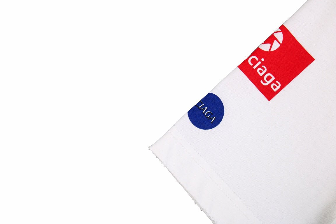 BALENCIAGA SPONSOR LOGO T-SHIRT WHITE - Phantom Kicks