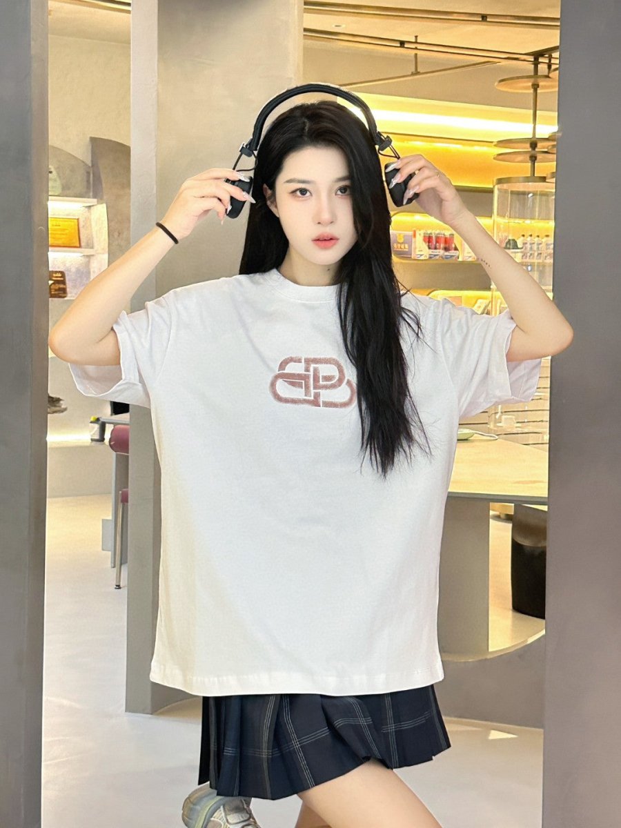 Balenciaga Logo T-Shirt - Phantom Kicks