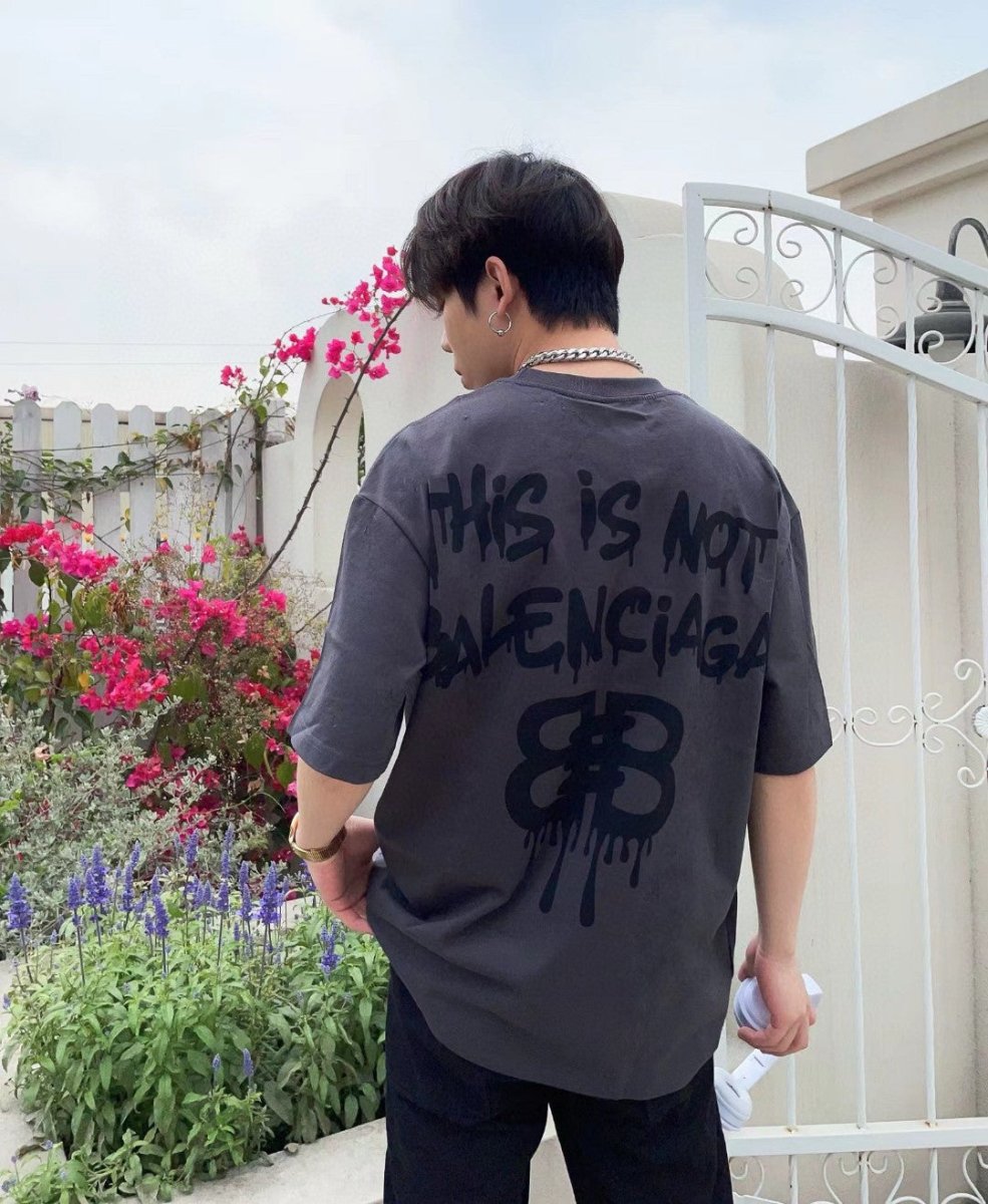 Balenciaga Logo T-Shirt - Phantom Kicks