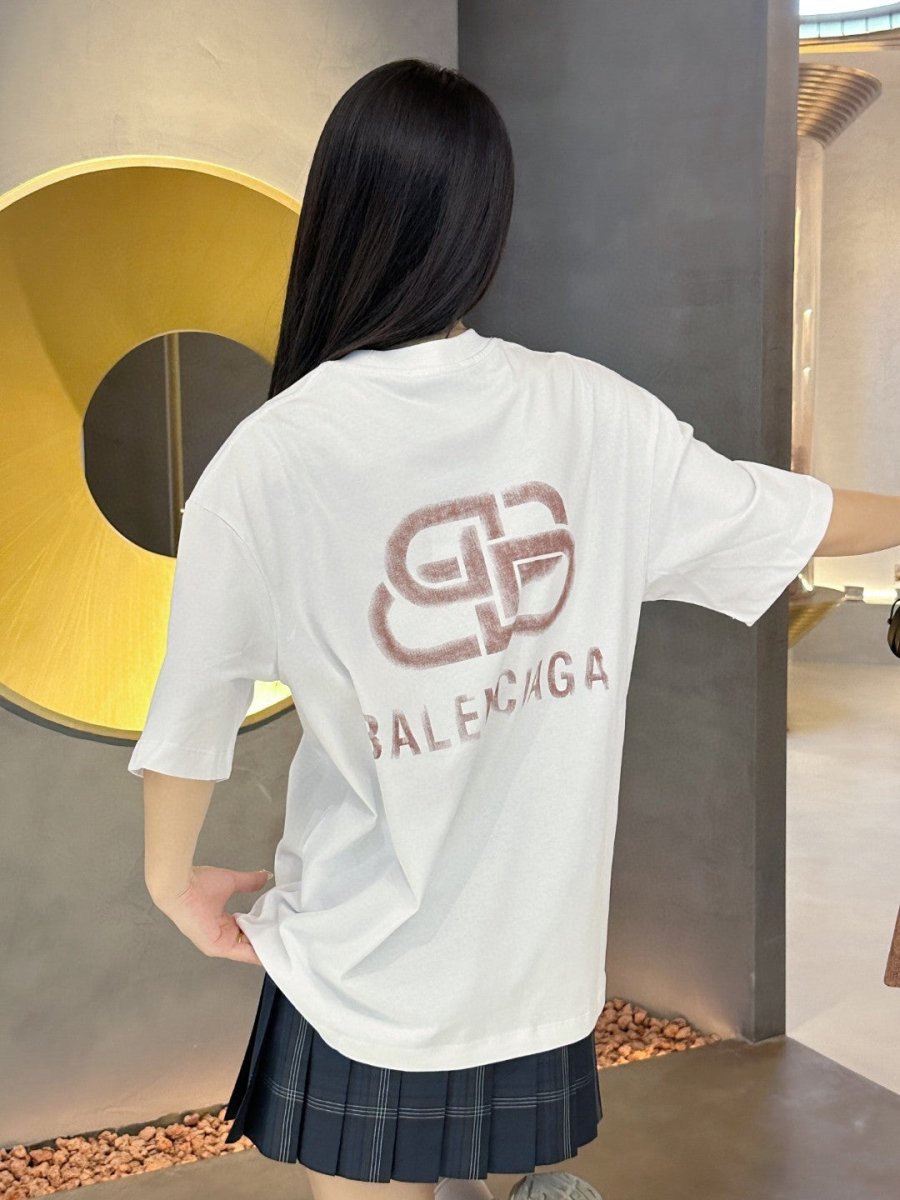 Balenciaga Logo T-Shirt - Phantom Kicks