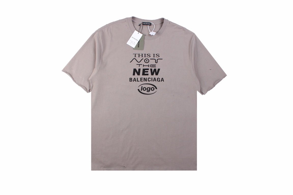 Balenciaga 'This is Not the New Logo' T-Shirt - Phantom Kicks