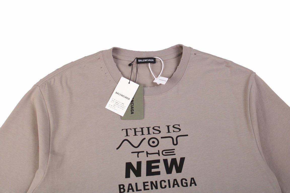 Balenciaga 'This is Not the New Logo' T-Shirt - Phantom Kicks