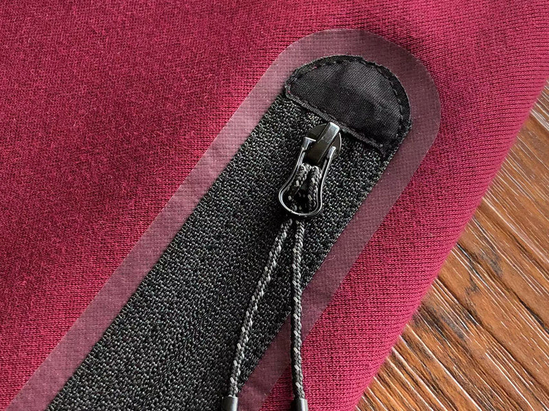 NIKE TECH FLEECE HOODIE x BURGUNDY - Phantom Kicks