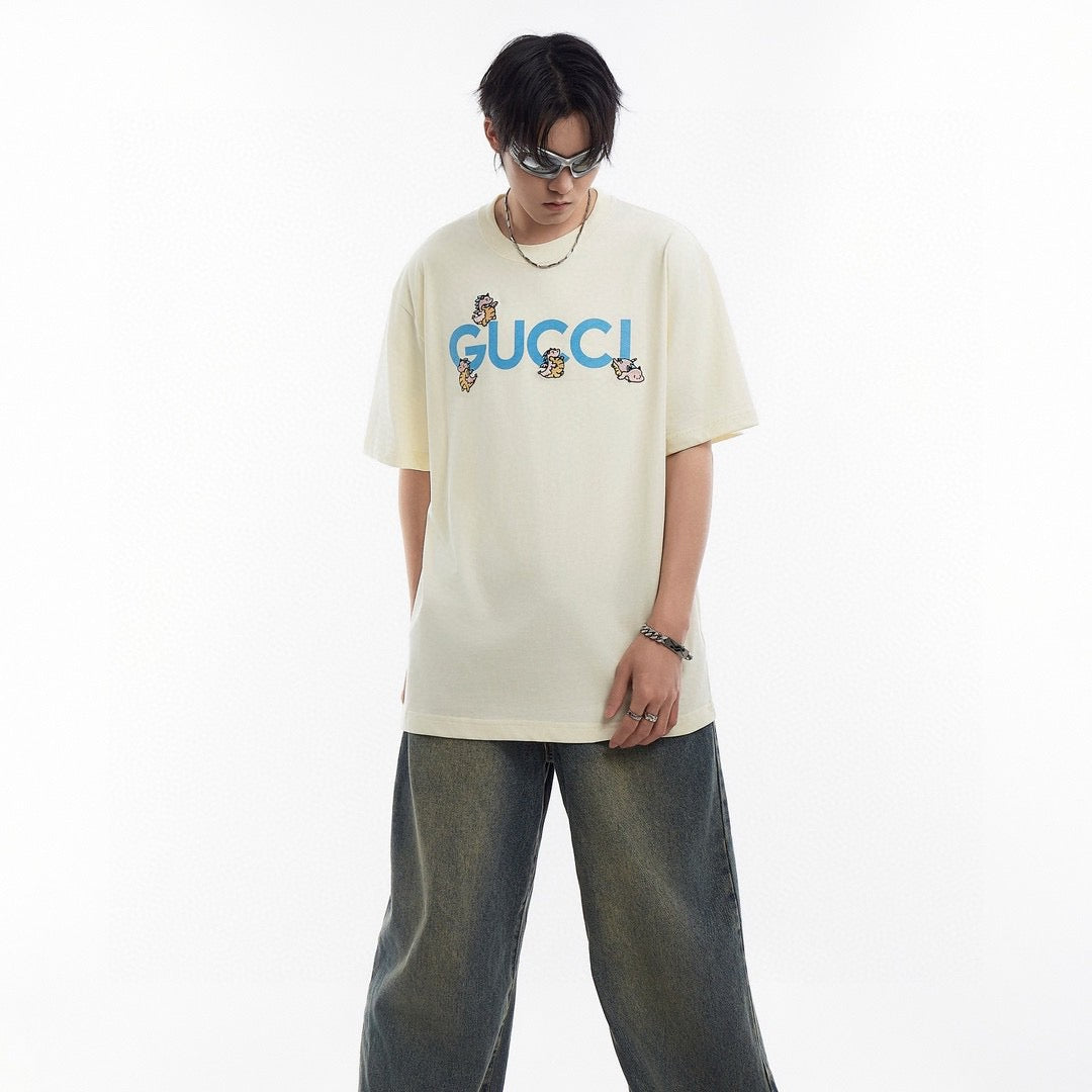 Gucci Cherub Graphic T-Shirt - Phantom Kicks