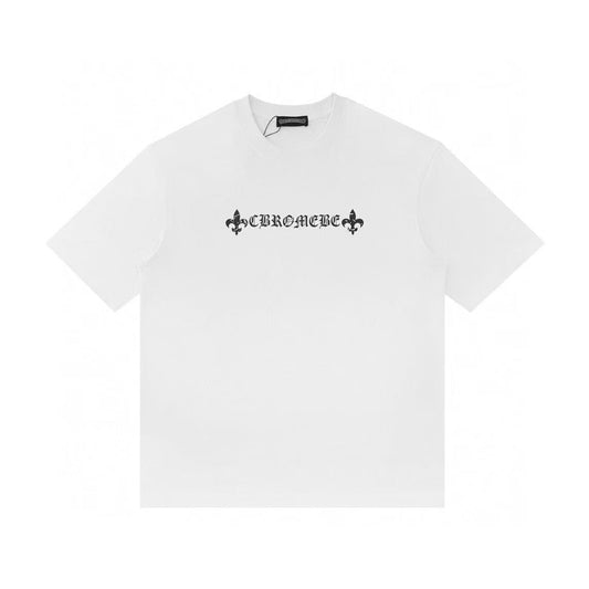 Chrome Hearts Classic Crewneck T-Shirt in White/Black