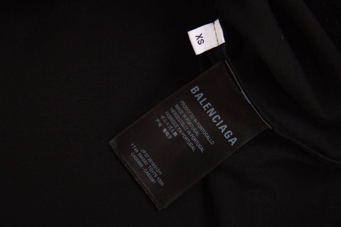 BALENCIAGA FRANCE GRADIENT LOGO T-SHIRT - Phantom Kicks
