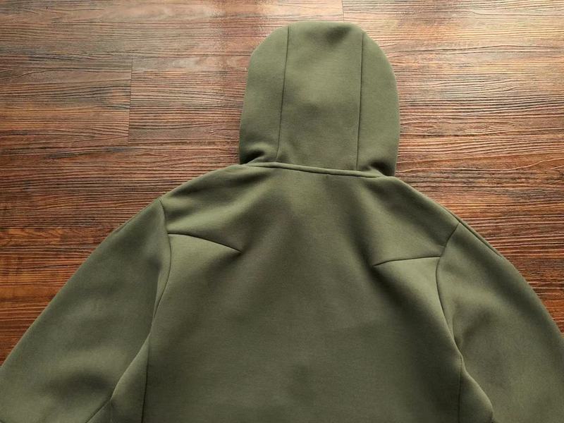 NIKE TECH FLEECE HOODIE x ARMY GREEN - Phantom Kicks