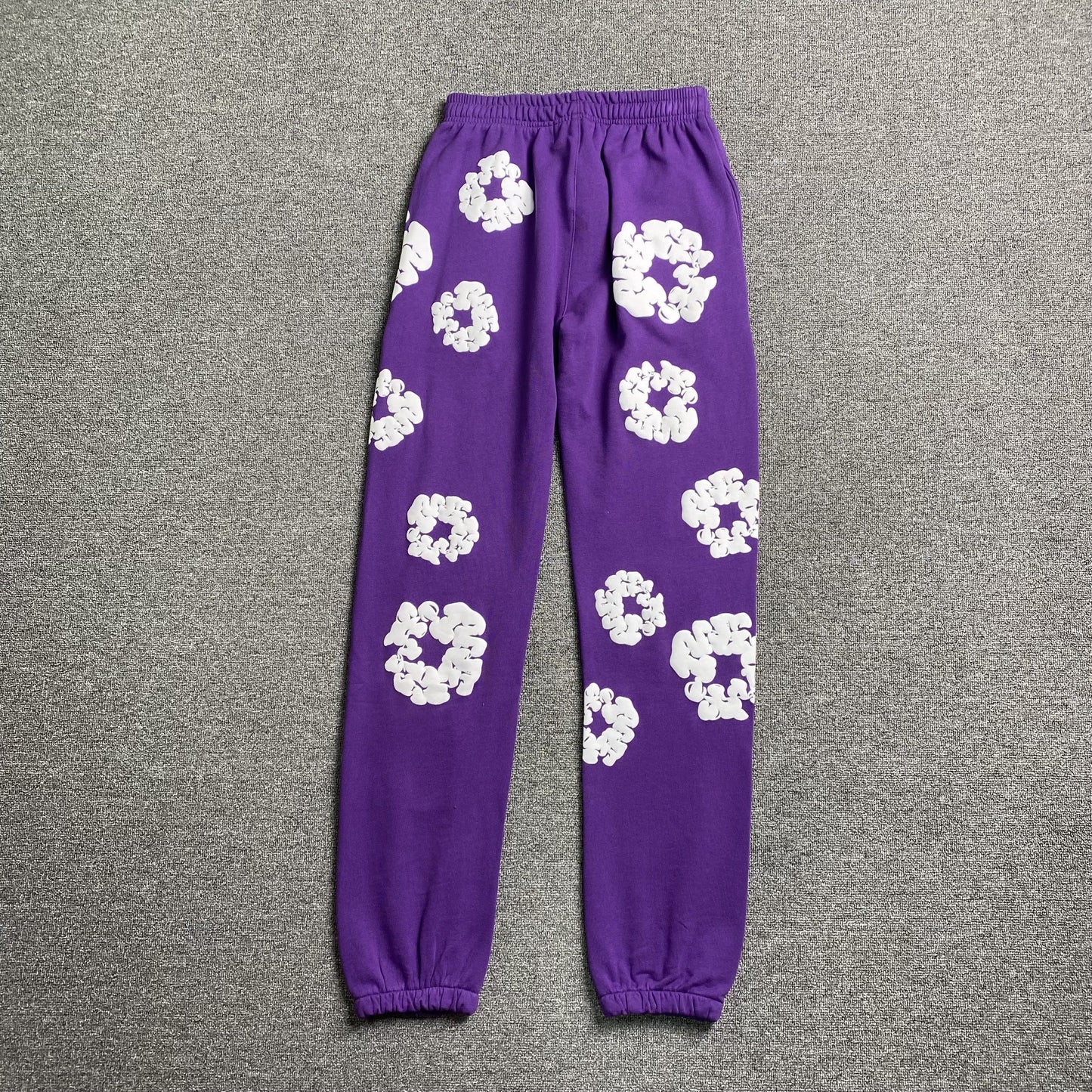 DENIM TEARS COTTON WREATH SWEATPANTS PURPLE - Phantom Kicks