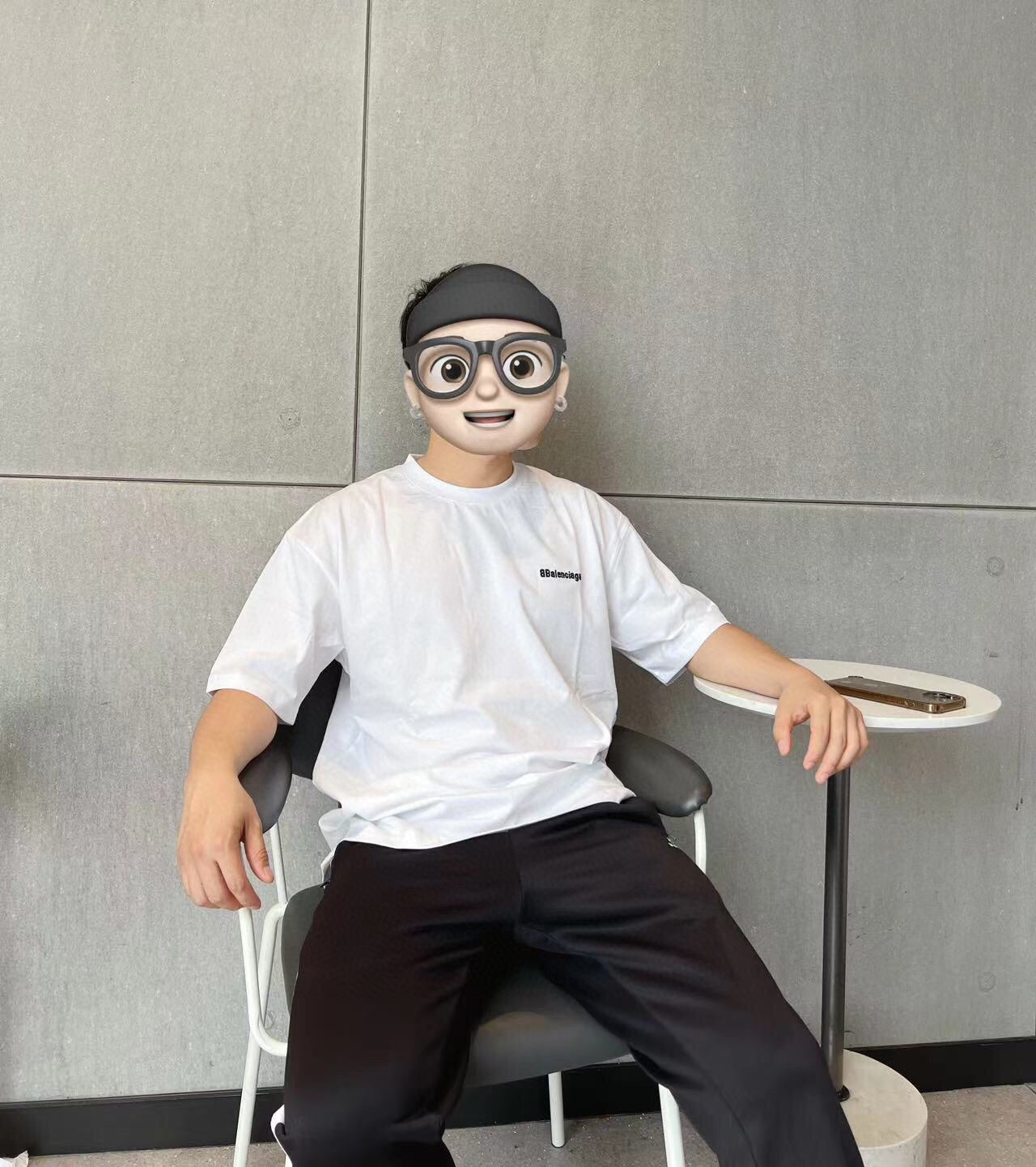 BALENCIAGA MINIMALIST T-SHIRT WHITE - Phantom Kicks