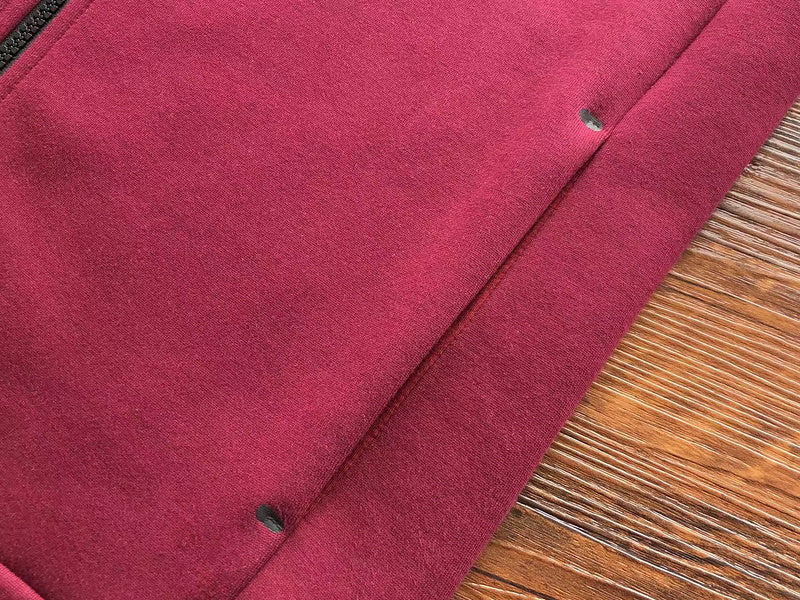 NIKE TECH FLEECE HOODIE x BURGUNDY - Phantom Kicks