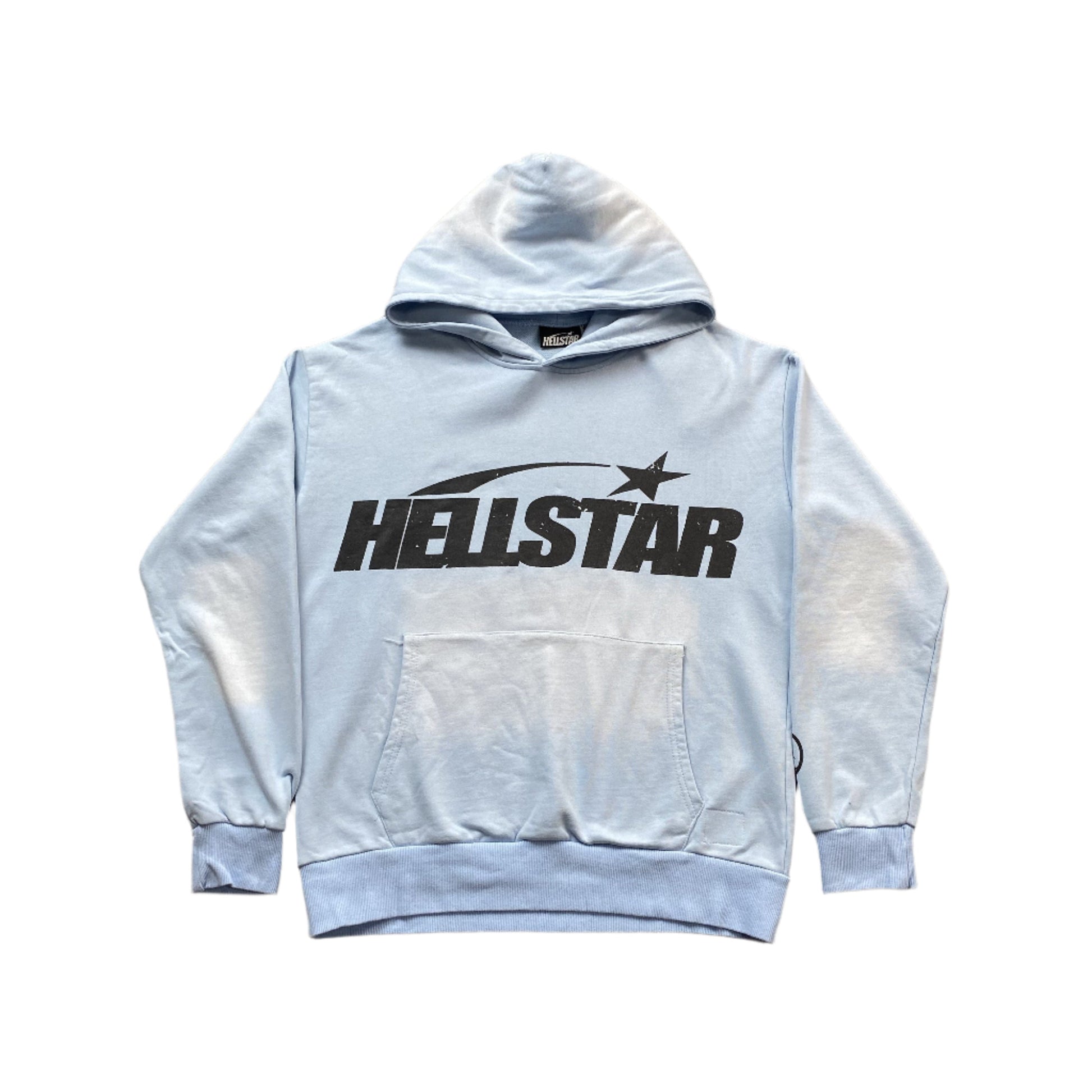 Hellstar "Records" Sky Blue Hoodie - Phantom Kicks