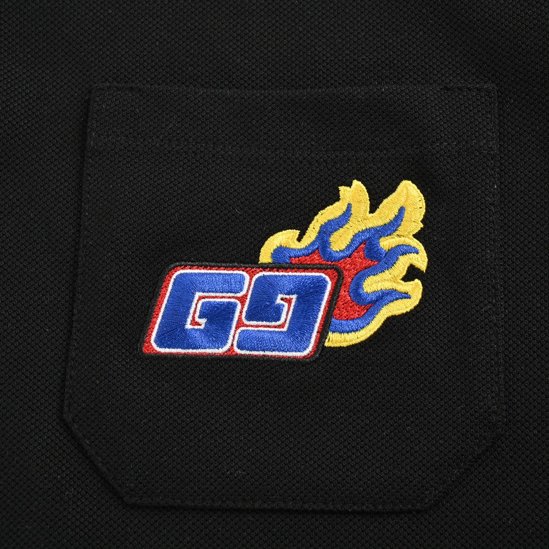 Gucci Flame Logo Polo Shirt - Phantom Kicks