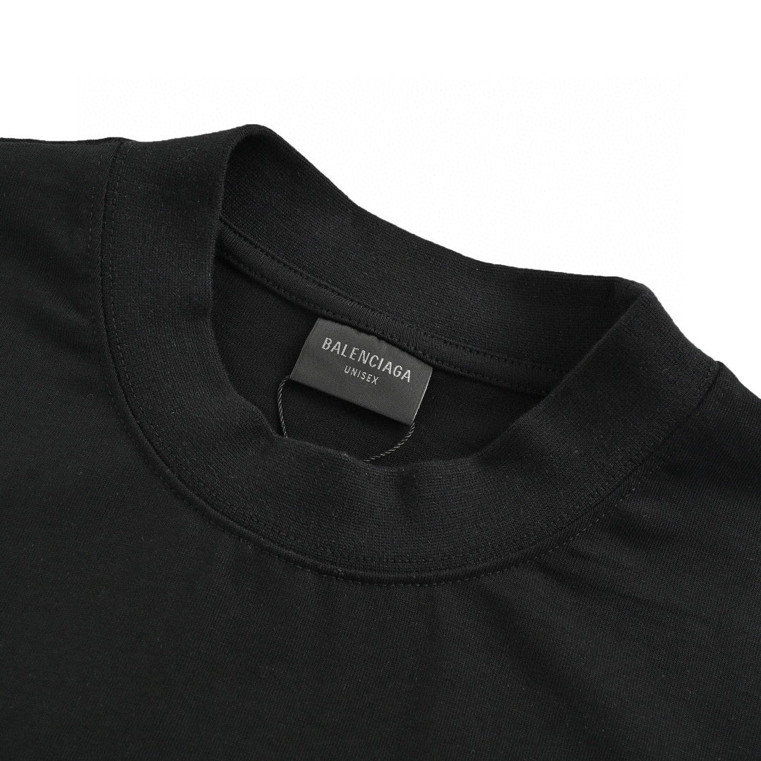 Balenciaga T-Shirt - Overlapping Logo - Phantom Kicks