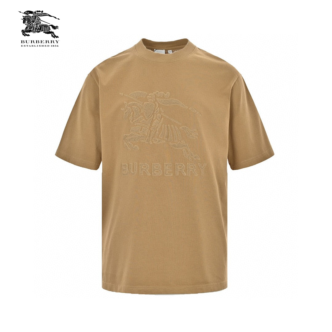 Burberry T-Shirt - Embroidered Knight Logo - Phantom Kicks